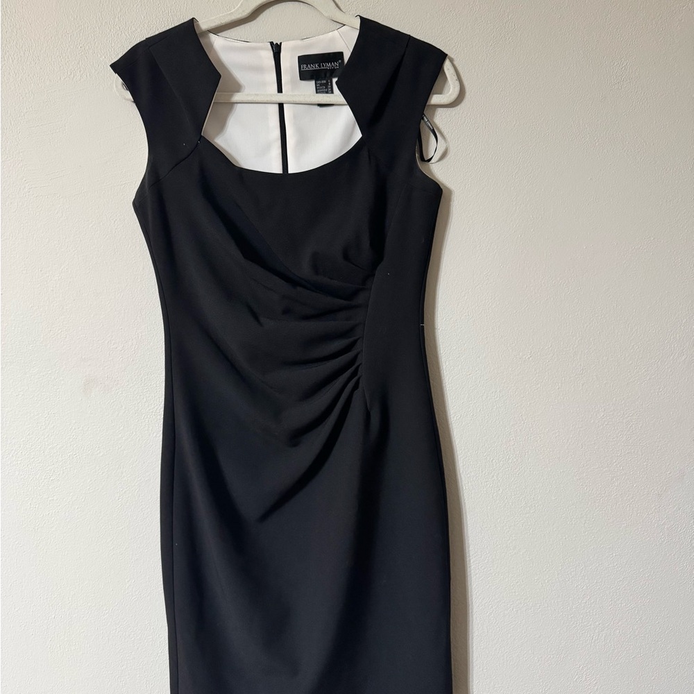 Frank Lyman Design Black and White Mini Dress